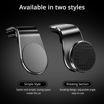 Magnetic Car Phone Holder – 360° Air Vent Mount for Smartphones - Image 2