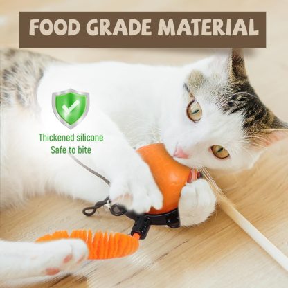 Smart Interactive Cat Ball Toy – Self-Rolling Mouse Toy for Indoor Cats - Image 9