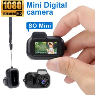 Retro Mini Camera With Screen 1080p HD Portable Very Small Video Support Holiday Gifts